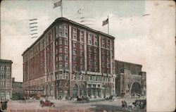 New Hotel Seneca, Clinton Avenue South, near Main Street Postcard