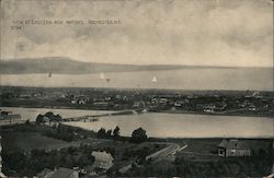 View at Eastern Wide Waters Postcard