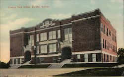 Central Park School Topeka, KS Postcard Postcard Postcard