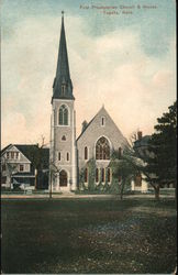 First Presbyterian Church & Manse Postcard