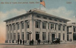 New Home of Topeka State Journal Postcard