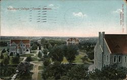 Washburn College Postcard