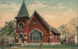 Baptist Church Iola, KS Postcard Postcard Postcard