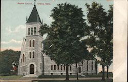 Baptist Church Postcard