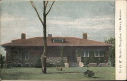 Dr. G.W. Davis's Bungalow Postcard