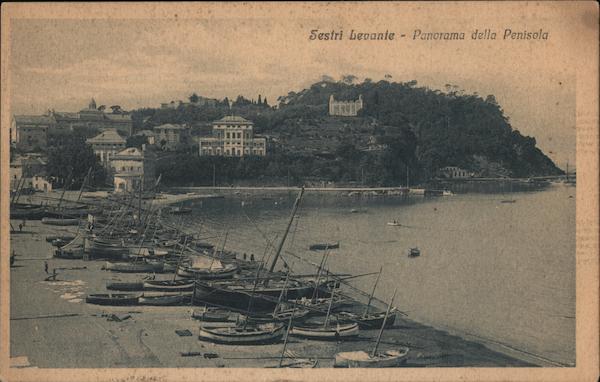 Sestri Levante - Panorama della Penisola Italy