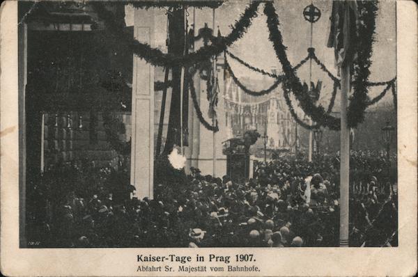 Kaiser-Tage in Prag 1907 Prague Czechoslovakia Eastern Europe