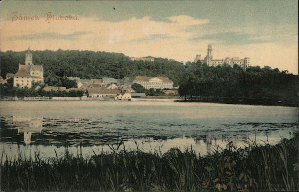 Zamek Hluboka Hbluboka nad Vltavou Czechoslovakia Eastern Europe