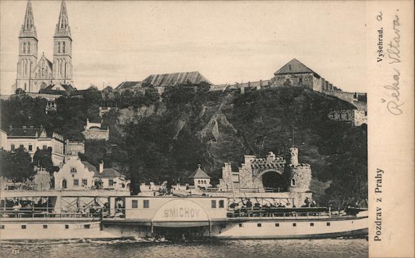 Vyšehrad historic fort Prague Czechoslovakia Eastern Europe
