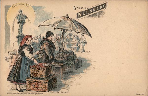 Gruss aus Nurnberg Nuremberg Germany