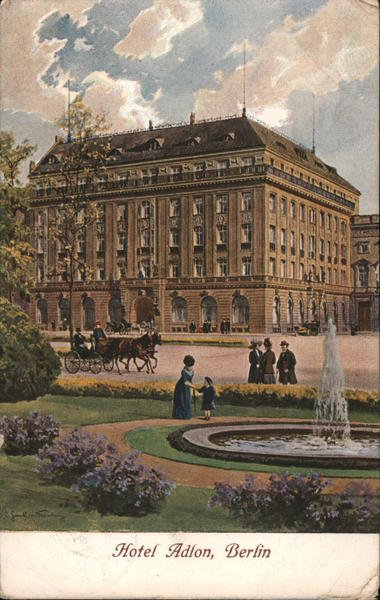 Hotel Adlon Berlin Germany
