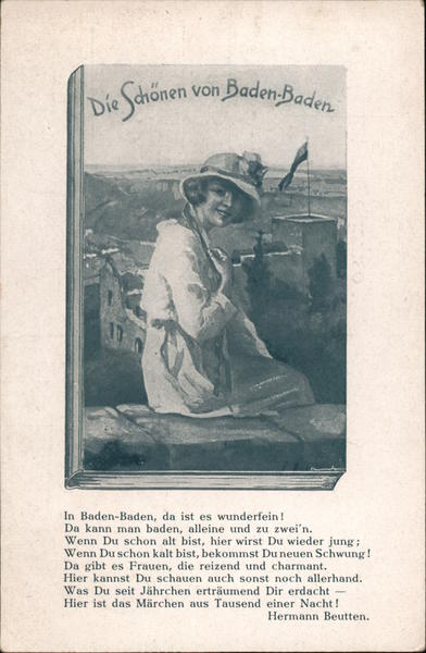 Die Schönen von Baden-Baden Germany