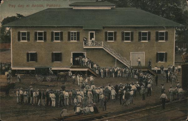 Pay day at Ancon Panama