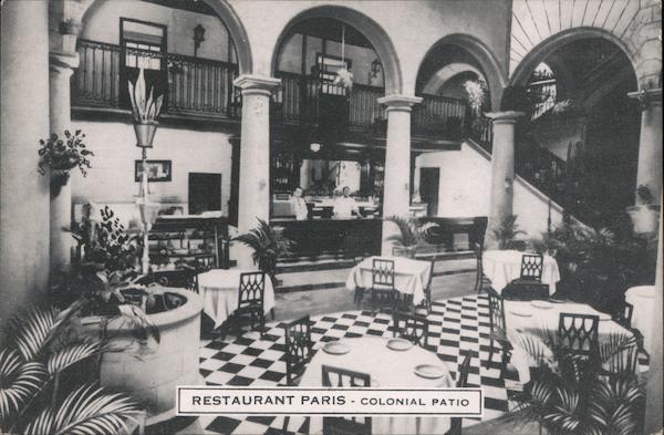 Restaurant Paris - Colonial Patio Habana Cuba