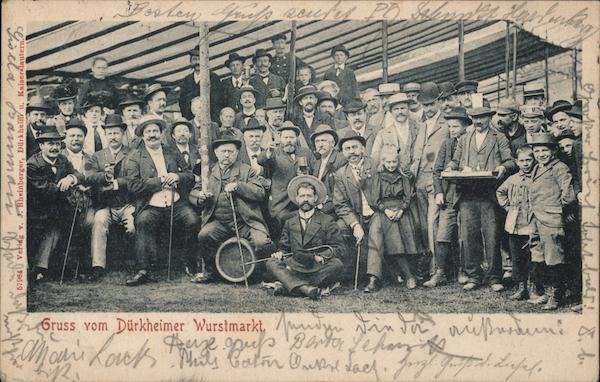Gruss vom Dürkheimer Wurstmarkt Bad Dürkheim Germany