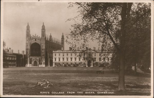 King's College from the Backs, Cambridge United Kingdom