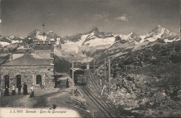 Gare du Gornergrat Zermatt Switzerland