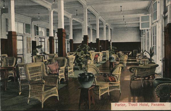 Parlor, Tivoli Hotel, Panama Ancón