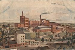 Dorpat Russia industrial plant Postcard