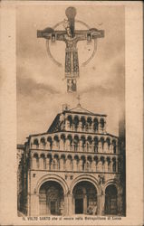 Il volto santo che si venera nella Metropolitana di Lucca Postcard