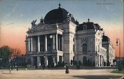 Graz, Opernhaus Postcard