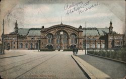 Bremen, Central Bahnhof Postcard