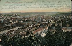 Smichov, Celkovy pohled Prague, Czech Republic Eastern Europe Postcard Postcard Postcard