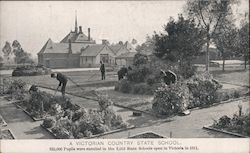 A Victorian Country State School Postcard