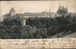 Greetings from Prague Czechoslovakia Eastern Europe Postcard Postcard Postcard
