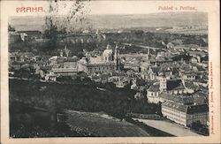 Praha - Pohled s Petrina Prague, Czech Republic Eastern Europe Postcard Postcard Postcard