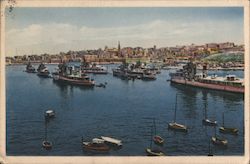 Flotilla Marsamuscetto, Valletta Harbour Postcard