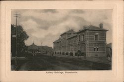 Railway Buildings Bloemfontein, South Africa Postcard Postcard Postcard