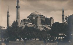 Constantinople, Basilique Sainte Sophie Postcard