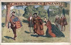 1908 Chelsea Historical Pageant Postcard