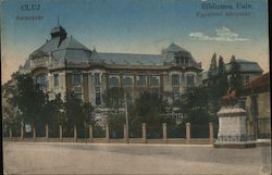 Cluj/Kolozsvár - Biblioteca Univ. Cluj-Napoca, Romania Eastern Europe Postcard Postcard Postcard