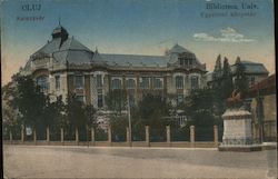 Cluj/Kolozsvár - Biblioteca Univ. Postcard