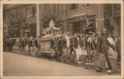 Funeral Procession (the Coffin) Postcard