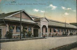 Entrante to Cuartel de Infanteria, Manila, Philippines Postcard