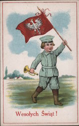 Wesolych Swiart ! Postcard