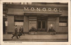 Hotel Monopol, Katowice Postcard