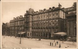 Newcastle-on-Tyne, Central Station Hotel Postcard