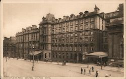 Newcastle-on-Tyne, Central Station Hotel Newcastle upon Tyne, United Kingdom Postcard Postcard Postcard