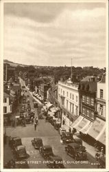 High Street from East Guildford, United Kingdom Postcard Postcard Postcard