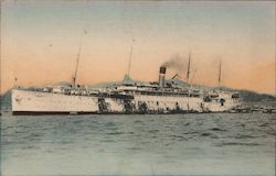 Japanese Ship Postcard