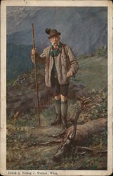 Internationale Jagd-Ausstellung Wien 1910 Postcard