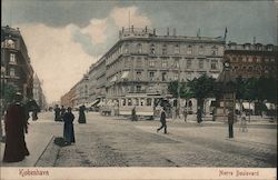 København - Nørre Boulevard Postcard