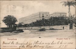 Pernambuco. Hospital Pedro II Postcard