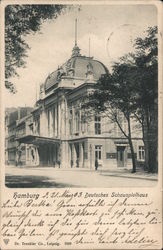 Hamburg Deutsches Schauspielhaus Germany Postcard Postcard Postcard