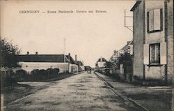 Route Nationale, Entrée sur Buteau Postcard