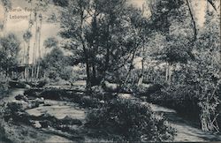 Baruk Fountain, Lebanon Postcard